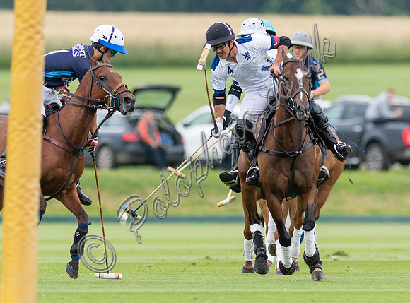 Polo action, 2021 Gold Cup, Cowdray Park Polo Club