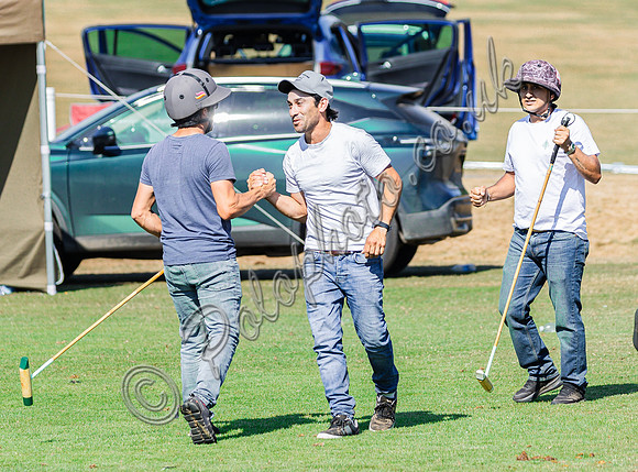 Polo action, 2025 Gold Cup quarter finals, Cowdray Park Polo Club