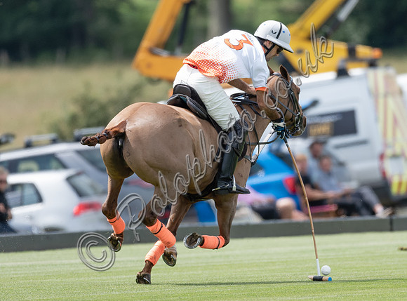 Polo action, 2021 Gold Cup, Cowdray Park Polo Club