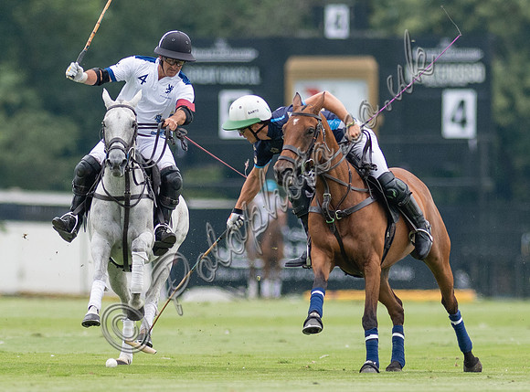 Polo action, 2021 Gold Cup, Cowdray Park Polo Club