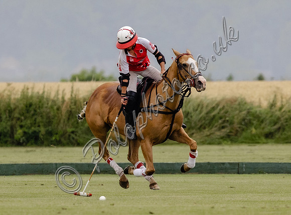 Polo action, Ladies 18 Goal Tournament,  Cirencester Park