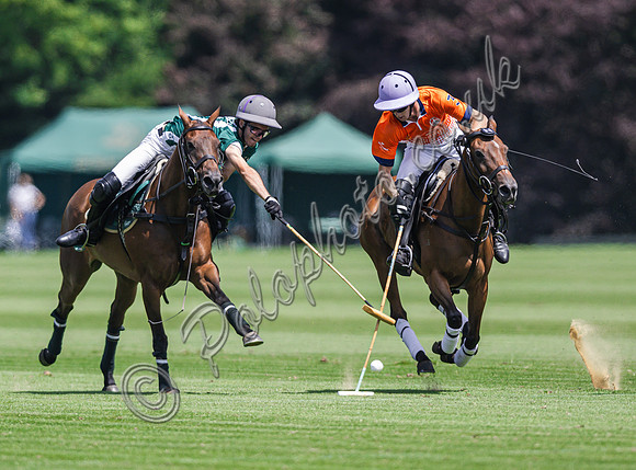 Polo action, 2025 Gold Cup, Cowdray Park Polo Club