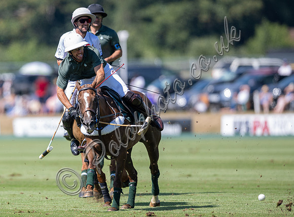 Polo action, 2025 Gold Cup quarter finals, Cowdray Park Polo Club