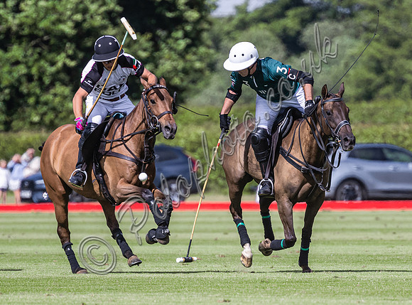 Polo action, 2025 Gold Cup, Cowdray Park Polo Club