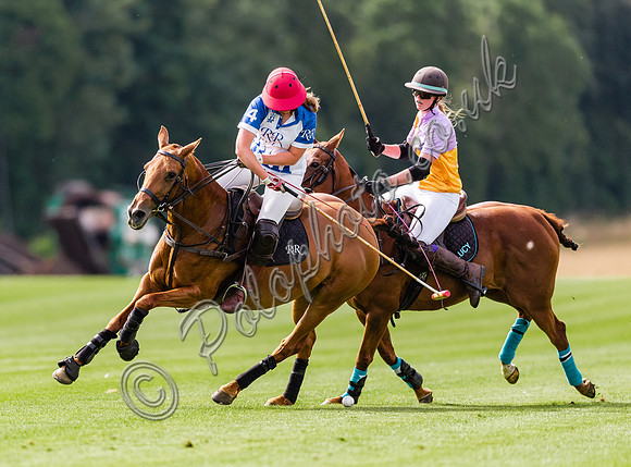 Polo action-Ladies 18 goal Victrix Lodurum Tournament, Cirencester Park