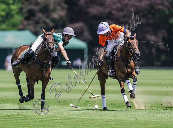 Polo action, 2025 Gold Cup, Cowdray Park Polo Club