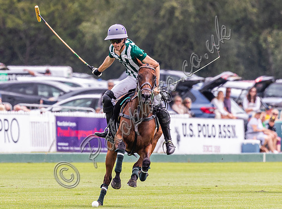 Polo action, 2024 Gold Cup, Cowdray Park Polo Club