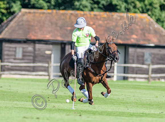 Park House Cup Polo action, 2022, Cowdray Park Polo Club