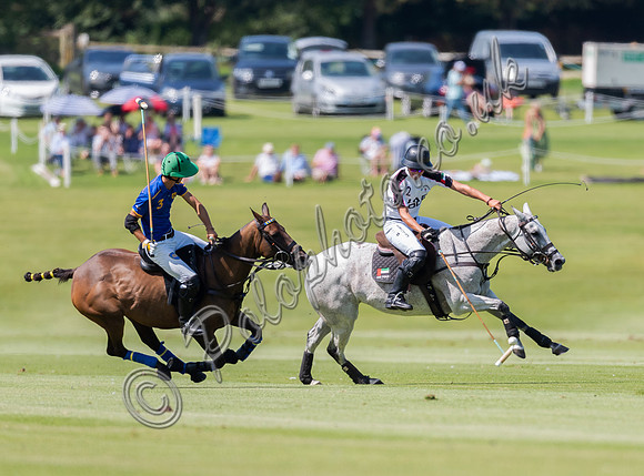 Polo action, 2021 Gold Cup, Cowdray Park Polo Club