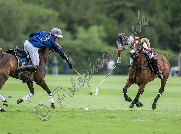 Polo action, 2024 Gold Cup, Cowdray Park Polo Club