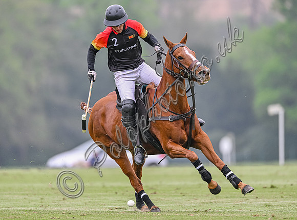 Polo action, May 4 Goal Spring Cup 2022, Cowdray Park Polo Club