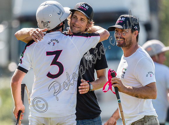 Celebrations from UAE Polo Team