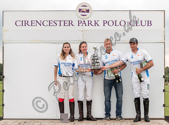 Town Cup presentation, Cirencester Park 2021
