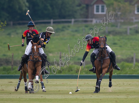 Polo action, May 4 Goal Spring Cup 2022, Cowdray Park Polo Club