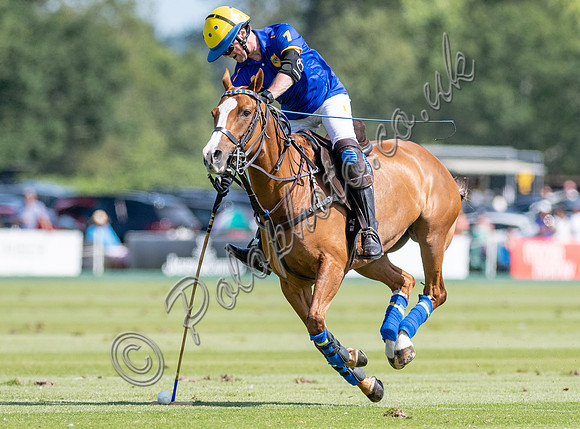 Polo action, 2021 Gold Cup, Cowdray Park Polo Club