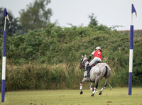 Polo action, Ladies 18 Goal Tournament,  Cirencester Park
