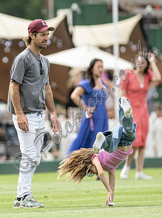 Polo action, 2025 Gold Cupsemi-final, Cowdray Park Polo Club