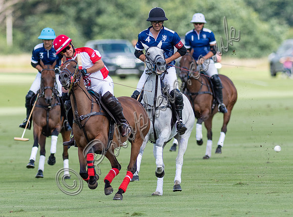 Polo action, 2021 Gold Cup, Cowdray Park Polo Club