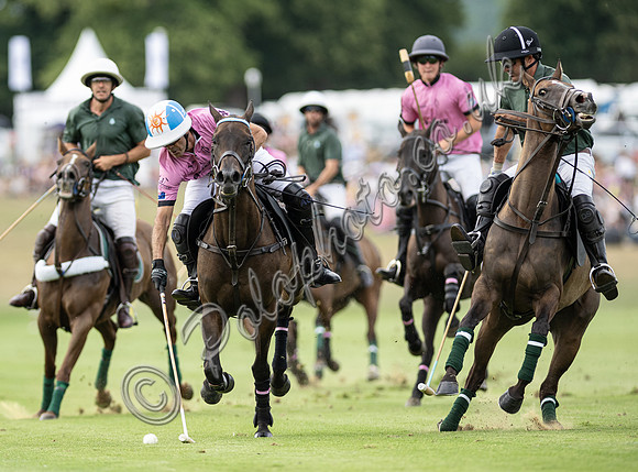 Polo action, 2025 Gold Cupsemi-final, Cowdray Park Polo Club