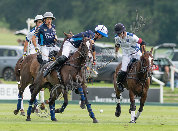 Polo action, 2021 Gold Cup, Cowdray Park Polo Club