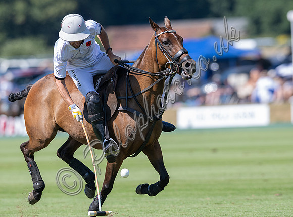 Polo action, 2025 Gold Cup quarter finals, Cowdray Park Polo Club