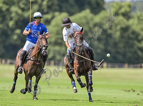 Polo action, 2024 Gold Cup, Cowdray Park Polo Club