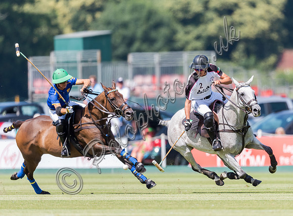 Polo action, 2021 Gold Cup, Cowdray Park Polo Club