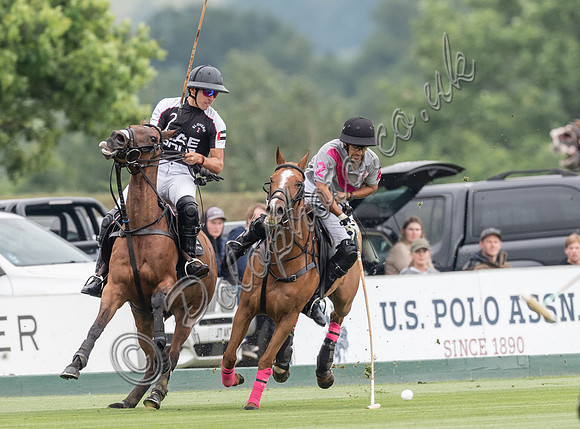 Polo action, 2021 Gold Cup, Cowdray Park Polo Club