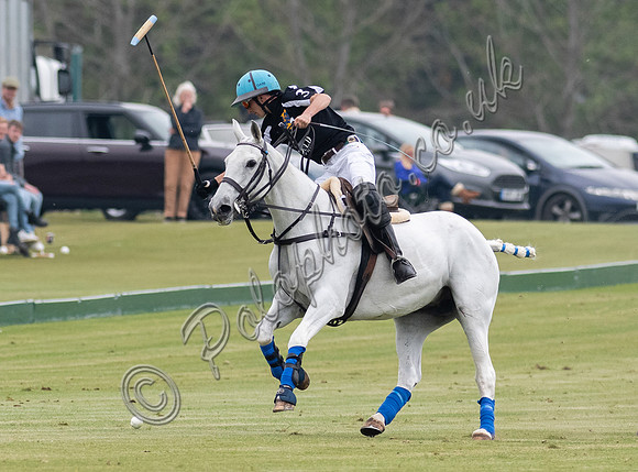 Polo action, May 4 Goal Spring Cup 2022, Cowdray Park Polo Club