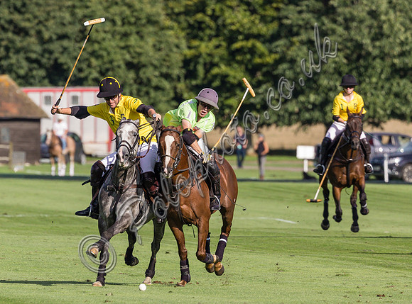 Park House Cup Polo action, 2022, Cowdray Park Polo Club