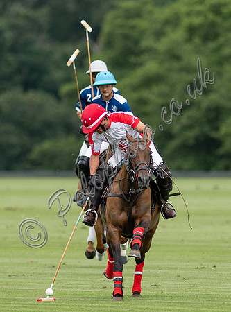 Polo action, 2021 Gold Cup, Cowdray Park Polo Club