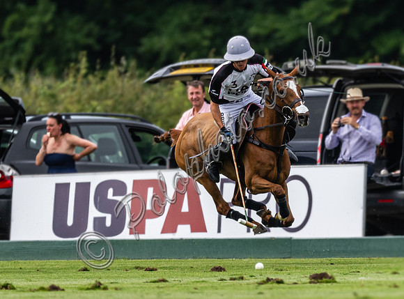 Polo action, 2024 Gold Cup, Cowdray Park Polo Club