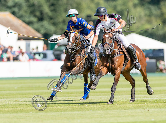 Polo action, 2021 Gold Cup, Cowdray Park Polo Club