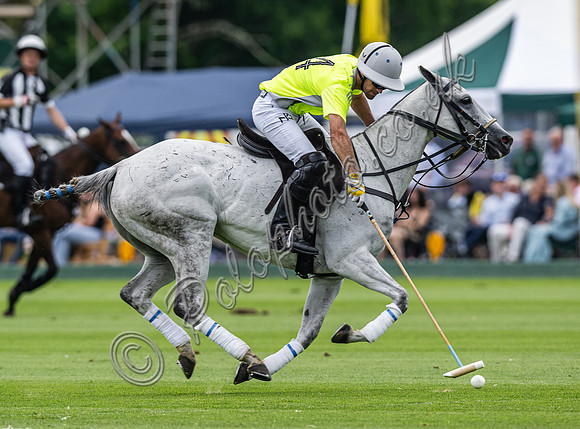 Polo action, 2024 Gold Cup, Cowdray Park Polo Club