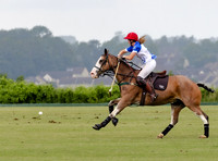 Polo action, Ladies 18 Goal Tournament,  Cirencester Park