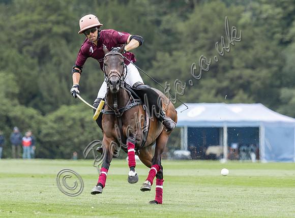 Polo action, 2024, Cowdray Park Polo Club