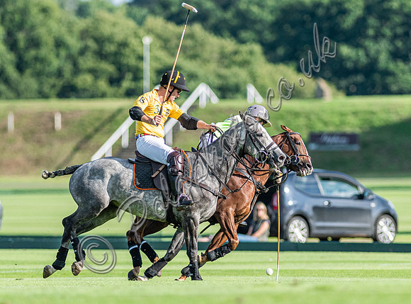 Park House Cup Polo action, 2022, Cowdray Park Polo Club