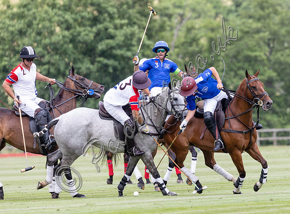 Polo action, 2021 Gold Cup, Cowdray Park Polo Club