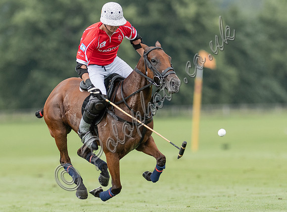 Polo action, 2021 Gold Cup, Cowdray Park Polo Club