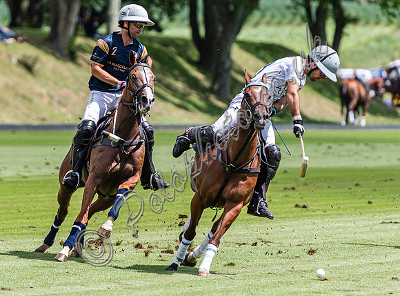 Polo action, 2024 Gold Cup, Cowdray Park Polo Club