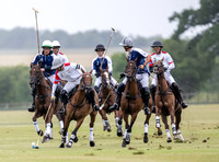 Polo action Bathurst Cup, Cirencester Park