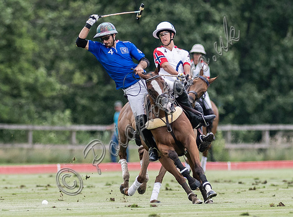 Polo action, 2021 Gold Cup, Cowdray Park Polo Club