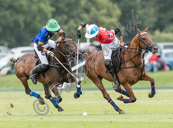 Polo action, 2021 Gold Cup, Cowdray Park Polo Club