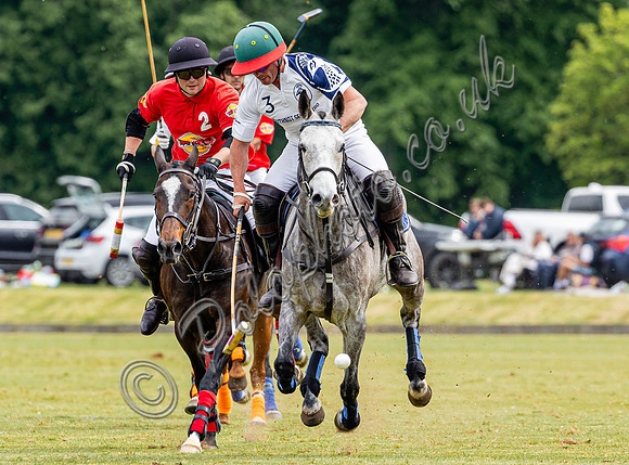 polo action for Badminton Cup sub final 2025 at Beaufort Polo Club