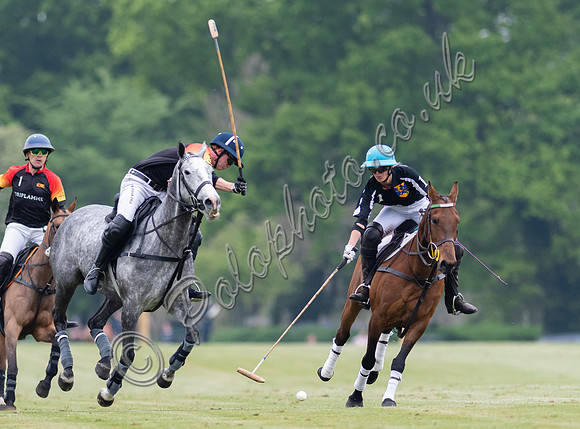 Polo action, May 4 Goal Spring Cup 2022, Cowdray Park Polo Club
