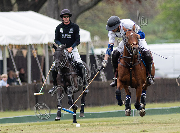 polo action, Barrett Cup at Cowdray Park