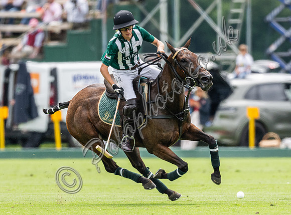 Polo action, 2024 Gold Cup, Cowdray Park Polo Club
