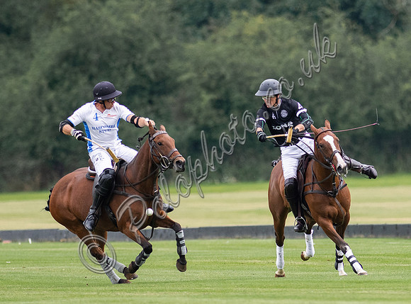Polo action the Town Cup End of Season Tournament, Cirencester Park