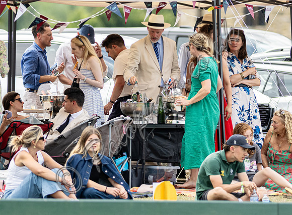 Polo action, 2025 Gold Cupsemi-final, Cowdray Park Polo Club