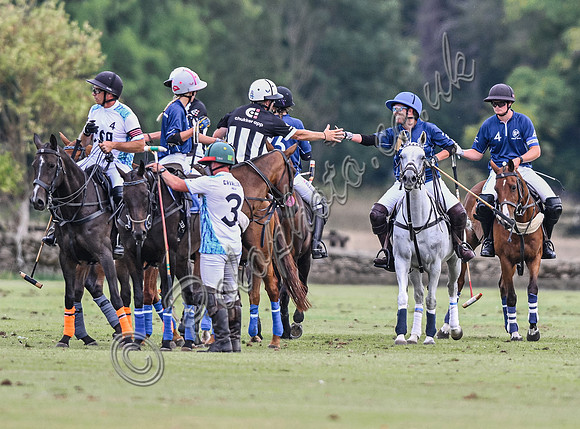 Polo action, Wichenford Bowl 2025 semi-final match, Beaufort Polo Club